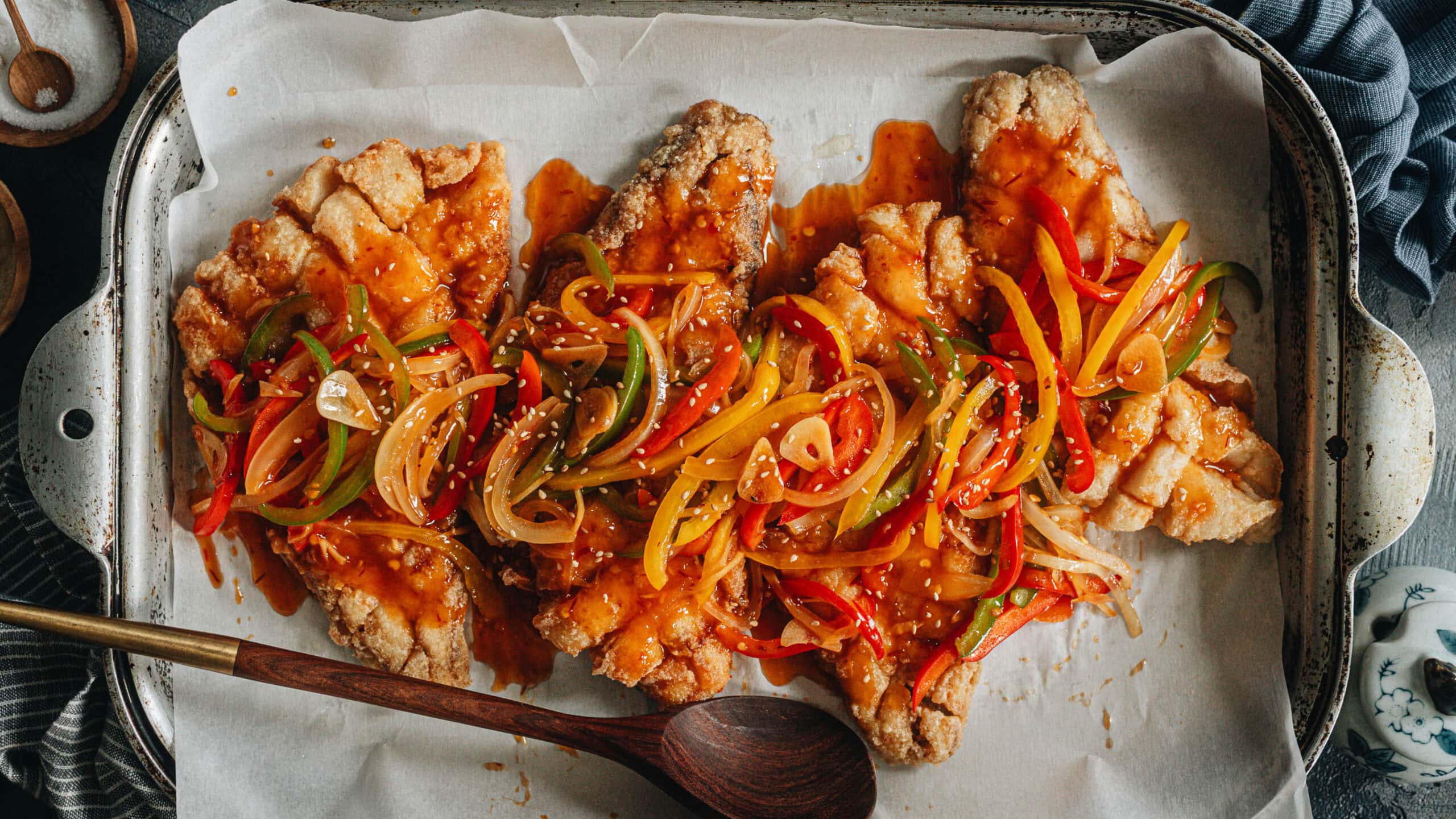 Sweet and Sour Mandarin Fish (糖醋鱼)