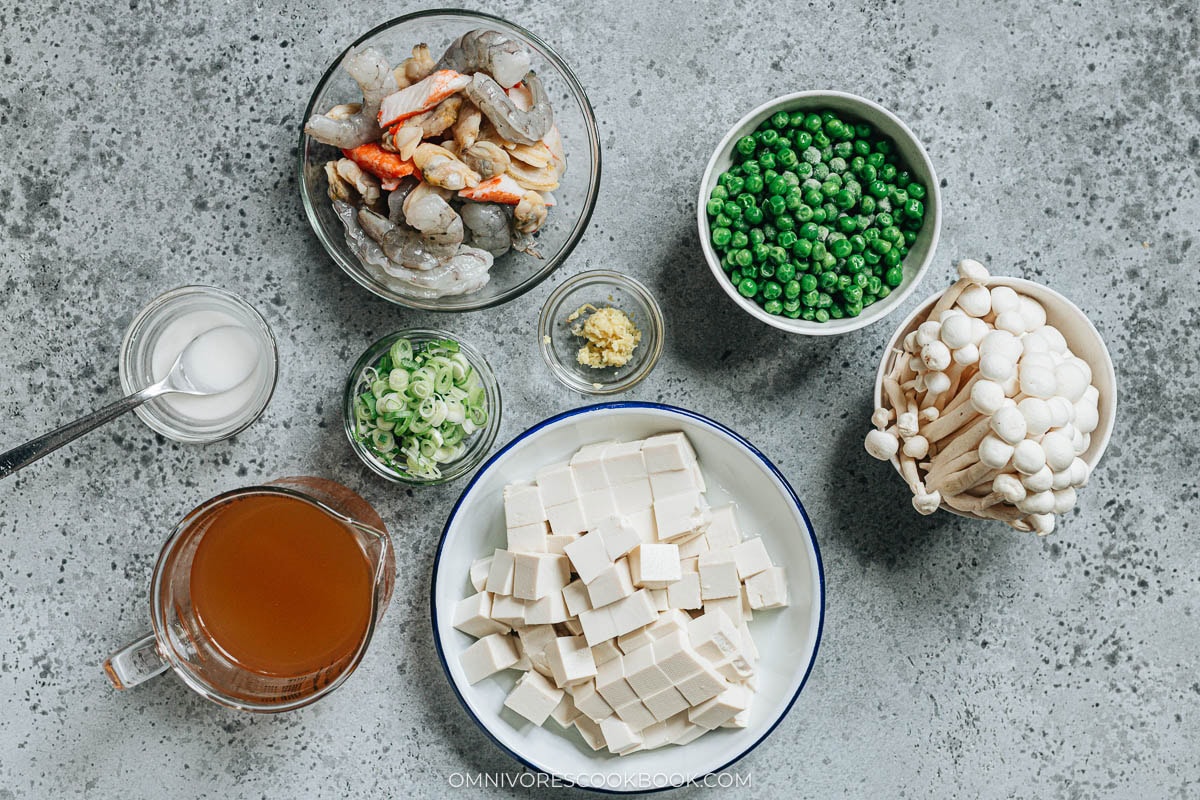 seafood tofu stew ingredients