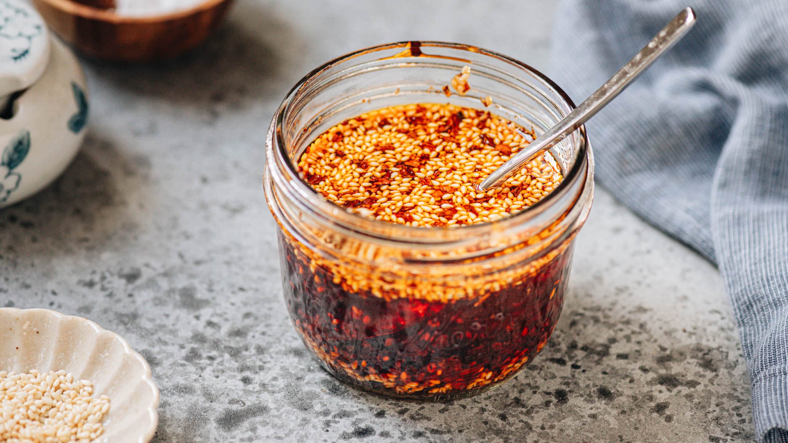 How to Make Chili Oil (辣椒油)