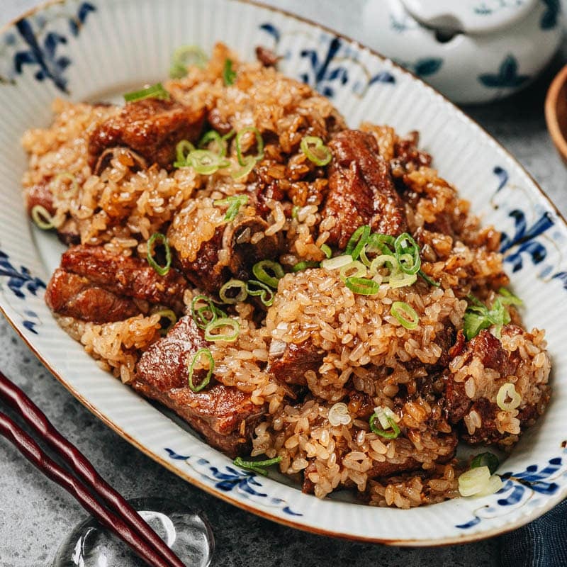 Steamed Ribs with Sticky Rice (糯米蒸排骨)