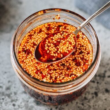 spoonful of chili oil