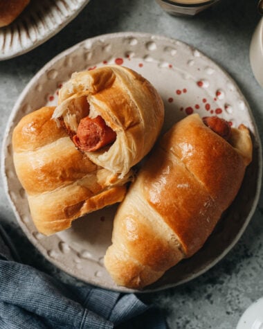 Asian-style pig in a blanket