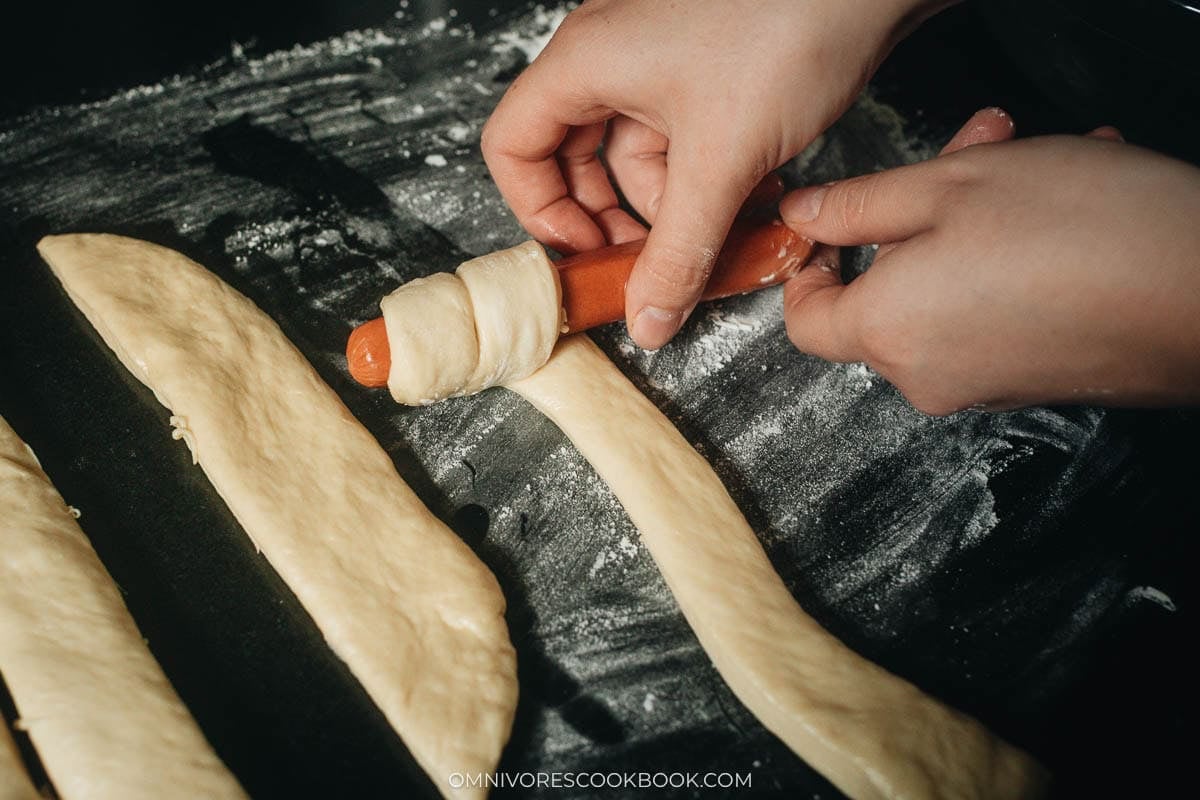 Chinese Hot Dog Buns