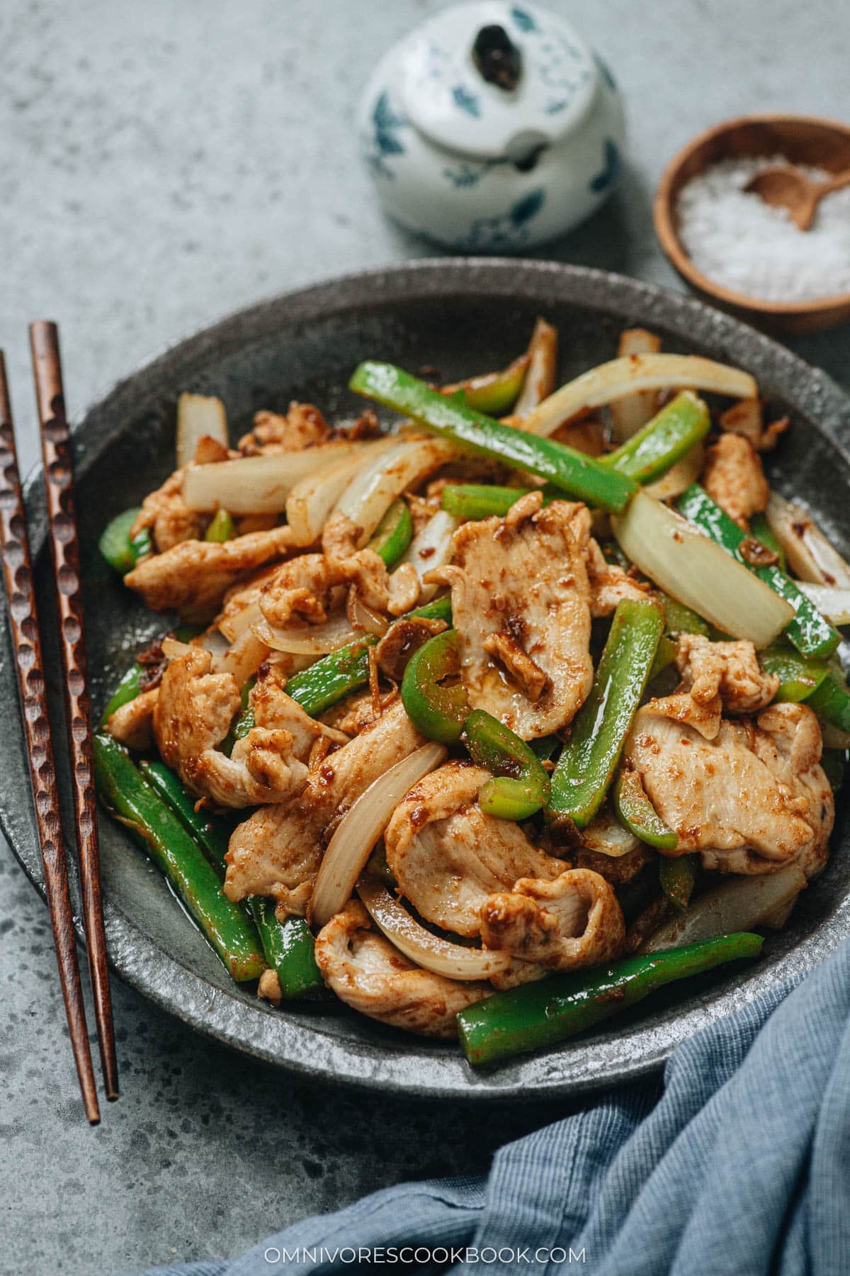 Shacha Chicken (沙茶炒鸡)