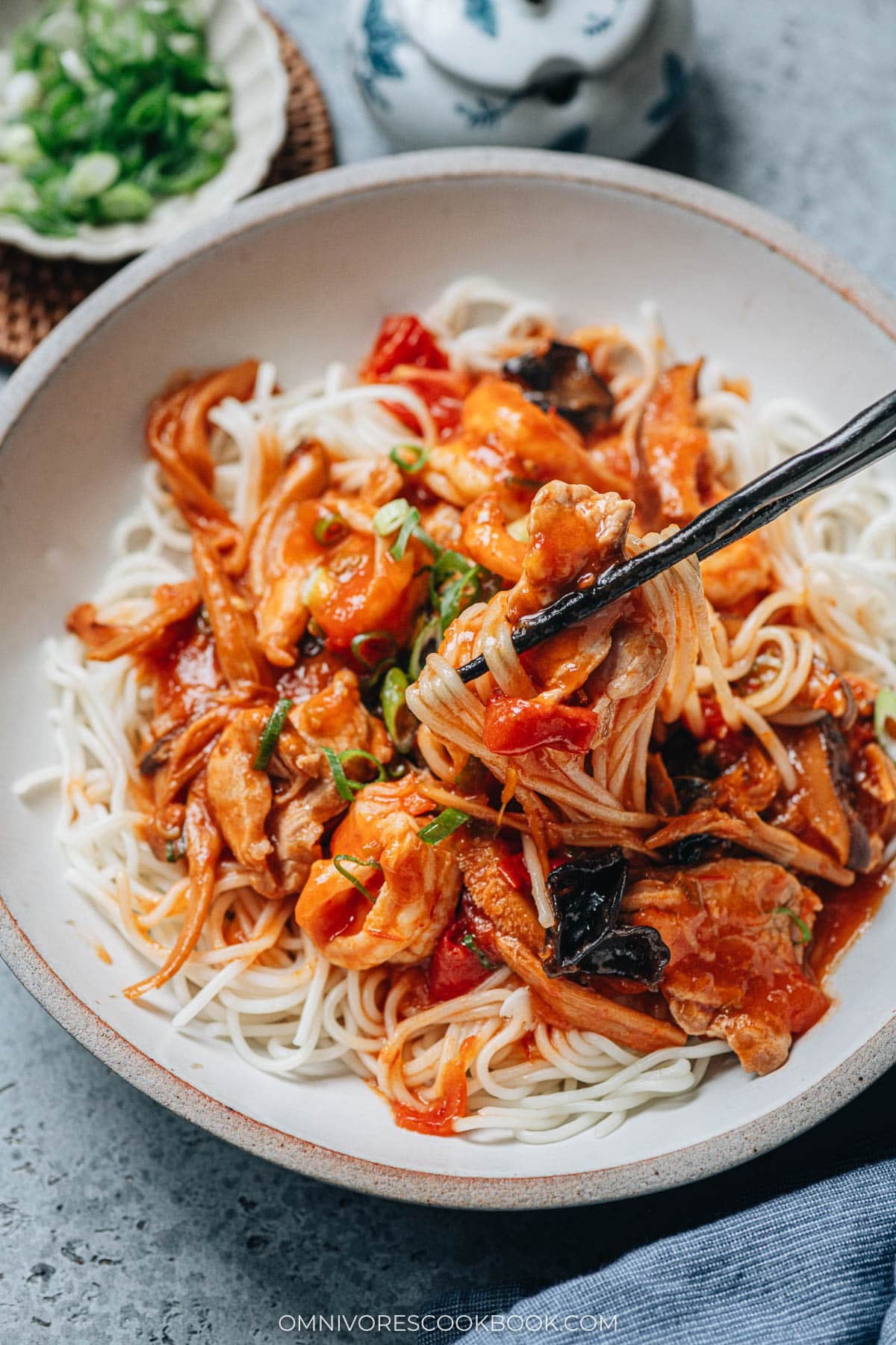 Chinese Noodle Sauce (Da Lu Mian, 打卤面)